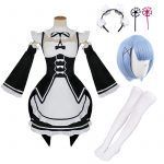 Anime Re Life In A Different World From Zero Ram/Rem Cosplay Costumes