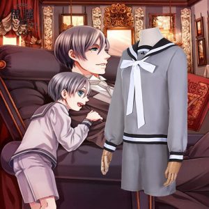 Anime Black Butler Ciel Phantomhive Gemini Cosplay Uniform