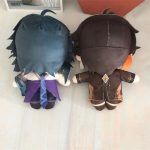 20cm Game Genshin Impact Anime Plushies Xiao Zhongli Cartoon Mascot Stuffed Doll