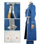 Anime Fullmetal Alchemist Cosplay Costumes Roy Mustang Men’s Uniforms