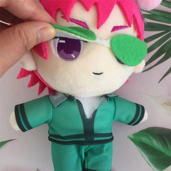 Anime The Disastrous Life of Saiki K Saiki Kusuo Cosplay Props Kawaii Plush Doll