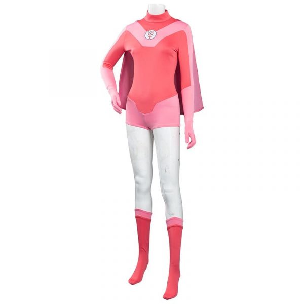 Invincible Atom Eve Cosplay Costumes Outfits With Cloak