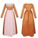 Hamilton Angelica Evening Dress Colonial Lady Corset Styled Victorian Rococo Ball Gown