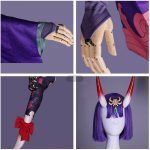 Game FGO Fate/Grand Order Shuten-Douji Cosplay Costume Purple Kimono