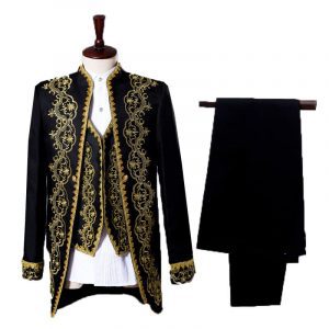 Deluxe Victorian Prince Wedding Cosplay Costume