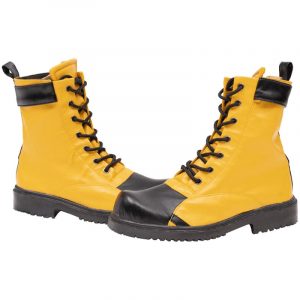 The Bat Barbara Gordon Cosplay Yellow Boots