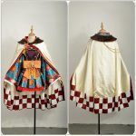 Love Live Cosplay Taisho Kimono Awakening Fancy Dress With Cloak Honoka Rin Eli Maki Nico Outfit