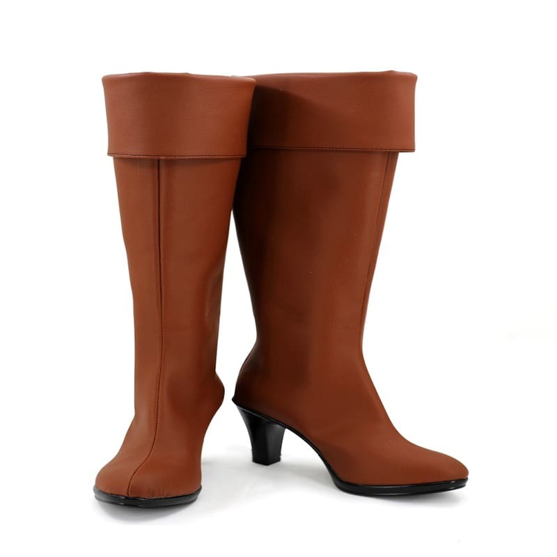 Fariy Tail Lucy Heartfilia Cosplay Brown Boots