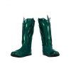 Superhero Arthur Curry Cosplay Shoes Green Boots