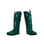 Superhero Arthur Curry Cosplay Shoes Green Boots