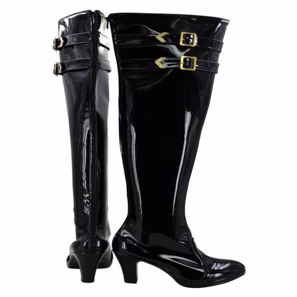 Love Live Eli Ayase Cosplay Boots Black High Heel Custom Made