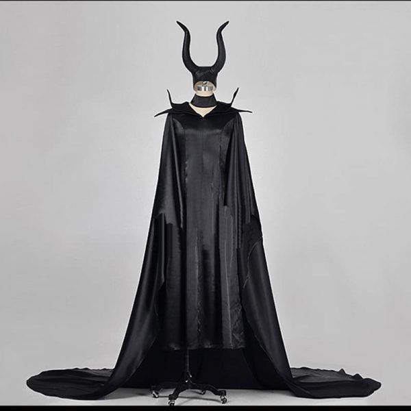 Adult Maleficent Cosplay Witch Costume For Women