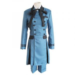 Black Butler kuroshitsuji Ciel Phantomhive Cosplay Costume emboitement Sebasti Aristocrat