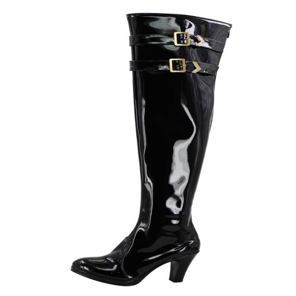 Love Live Eli Ayase Cosplay Boots Black High Heel Custom Made