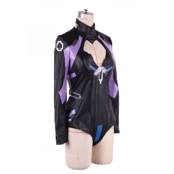 Hyperdimension Neptunia Noire Black Heart Cosplay Costume