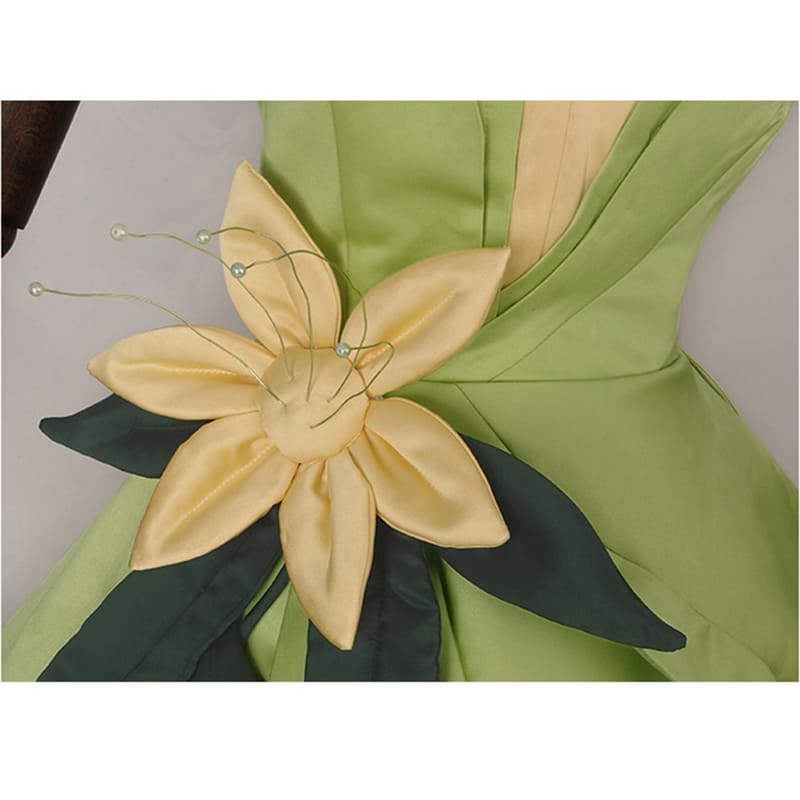 open lace back dress Amazon.com: Disney Princess Tiana Dress Costume for Girls, Perfect for  Party, Halloween Or Pretend Play Dress Up : Toys & Games main image 1