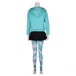 Movie Wreck-It Ralph 2 Cosplay Costume Vanellope Von Schweetz Women Costume