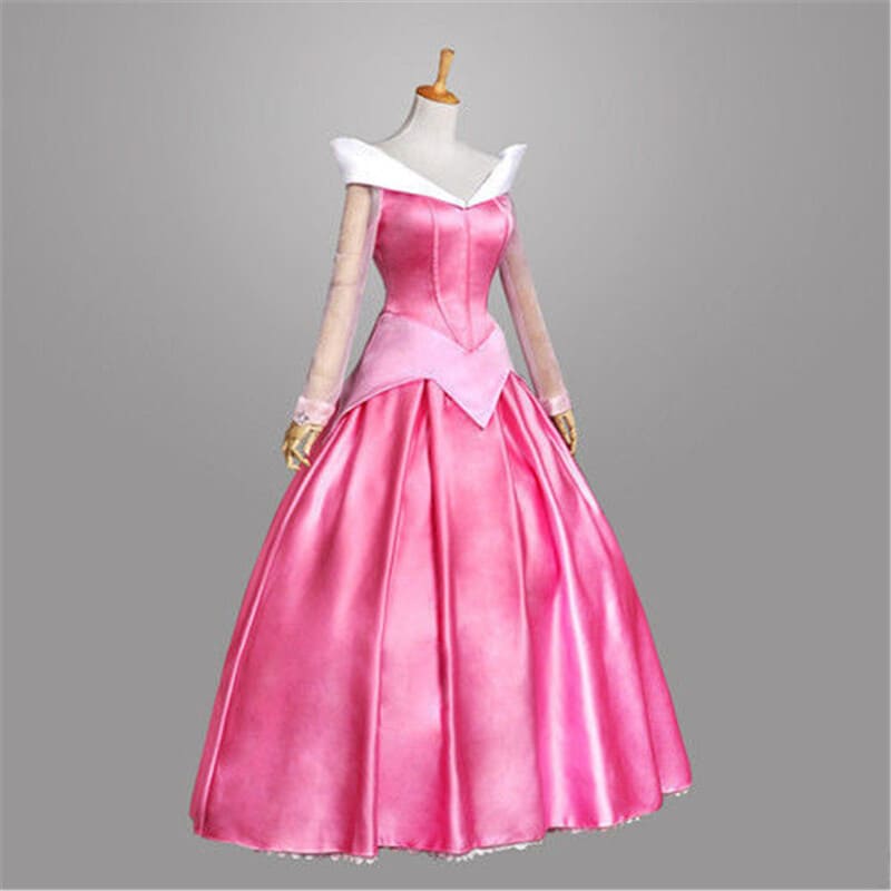sleeping beauty bridesmaid dress Briar Rose Sleeping Beauty Princess Dress Blue/Pink Fairytale / 16 Girls main image 0