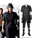 Noctis Lucis Caelum Cosplay Final Fantasy XV Men Black Martin Boots