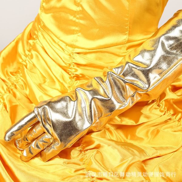 Princess Ball Gown Beauty And The Beast Belle Costume Yellow Gown