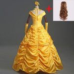 Deluxe Belle Princess Dress From Beauty And The Beast Princess Cosplay Costume