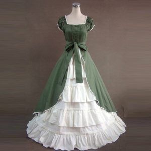 Plus Size Summer Vintage Victorian Lolita Dress Ladies Bandage Gothic Lolita Dress