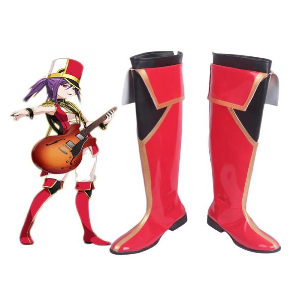 Bang Dream Seta Kaoru Tsurumaki Kokoro Cosplay Boots