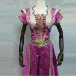 Princess Jasmine Cosplay Costume Movie Aladdin Fancy Outfit