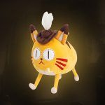 Anime Game Identity V Kawaii Attendant Pet Mr. Whisker Cosplay Pillow Plush Doll Colthing Dress Up Plushie Toy Cute Animal Gift