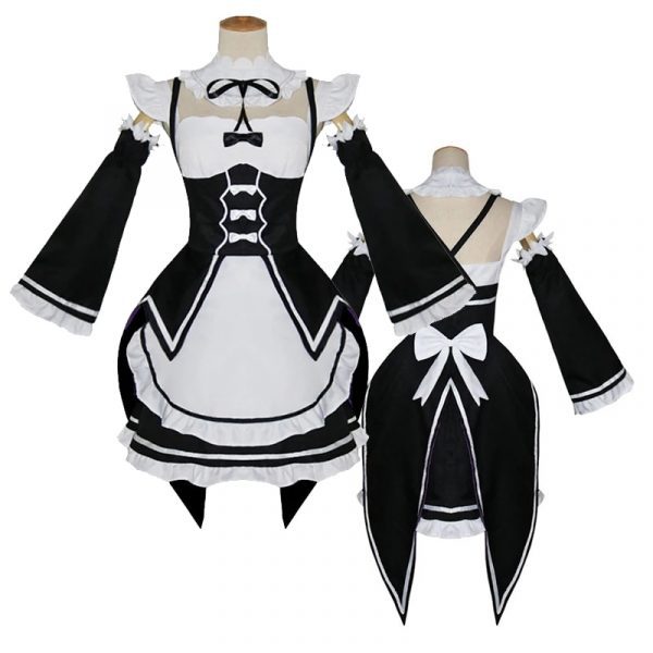 Anime Re Life In A Different World From Zero Ram/Rem Cosplay Costumes