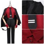 Helltaker Justice Cosplay Costume Tail Ears Awesome Demon Outfit