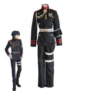 Anime Seraph Of The End Guren Ichinose Cosplay Costume Owari Military Uniforms
