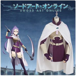 Anime SAO Sword Art Online Mito Cosplay Costume Women