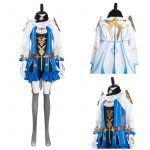 Anime Genshin Impact Sucrose Blue Costume Gothic Lolita Dress
