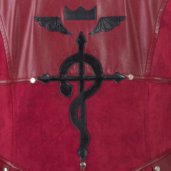 Anime Fullmetal Alchemist Cosplay Costume Edward Elric Full Set For Men