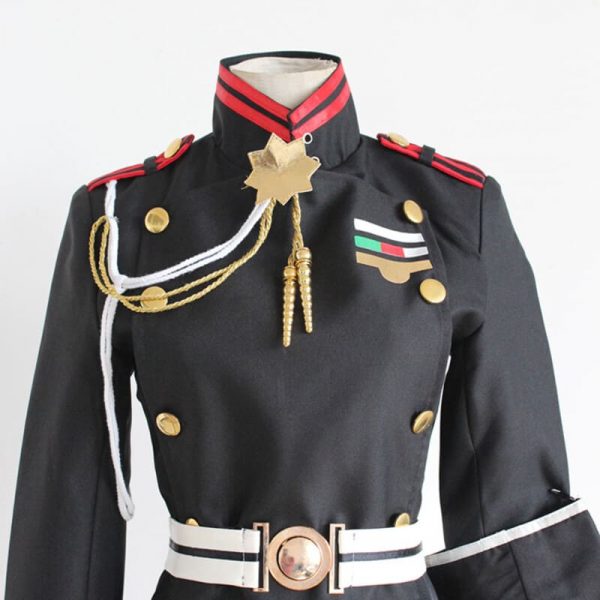 Anime Seraph Of The End Guren Ichinose Cosplay Costume Owari Military Uniforms