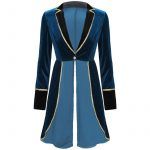 Circus Ringmaster Costume Long Sleeve Blazers Jacket Coat