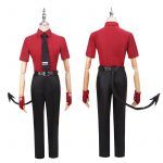 Helltaker Justice Cosplay Costume Tail Ears Awesome Demon Outfit