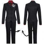 Helltaker Cosplay Costume Lucifer Red Shirt For Women