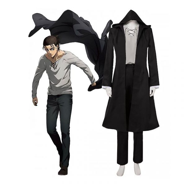 Attack On Titan Shingeki No Kyojin Final Season Eren Yeager Cosplay Costume