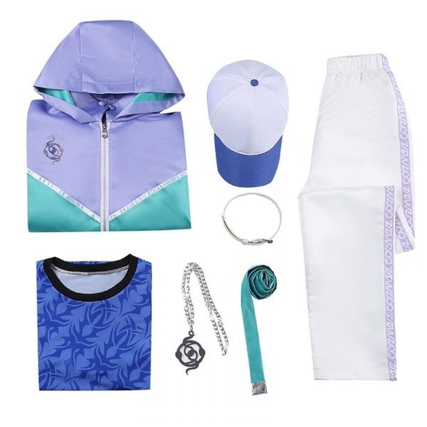 Paradox Live Cosplay Costume Kanata Yatonokami Cozmez with Hat