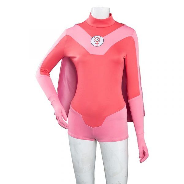 Invincible Atom Eve Cosplay Costumes Outfits With Cloak