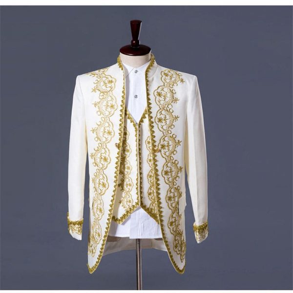 Deluxe Victorian Prince Wedding Cosplay Costume