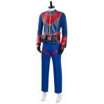 Henry Danger Captain Man Cosplay Costume With Eye Mask