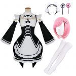 Anime Re Life In A Different World From Zero Ram/Rem Cosplay Costumes