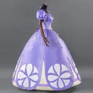 Princess Sofia Layerd Dress Girls Sophia Cosplay Costume