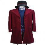 Charlie And The Chocolate Factory Willy Wonka Johnny Depp Cosplay Costume