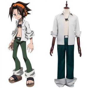Yoh Asakura Shaman King The Super Star Cosplay Costume