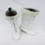 One Piece Anime Nico Robin Cosplay White Boots Custom Made