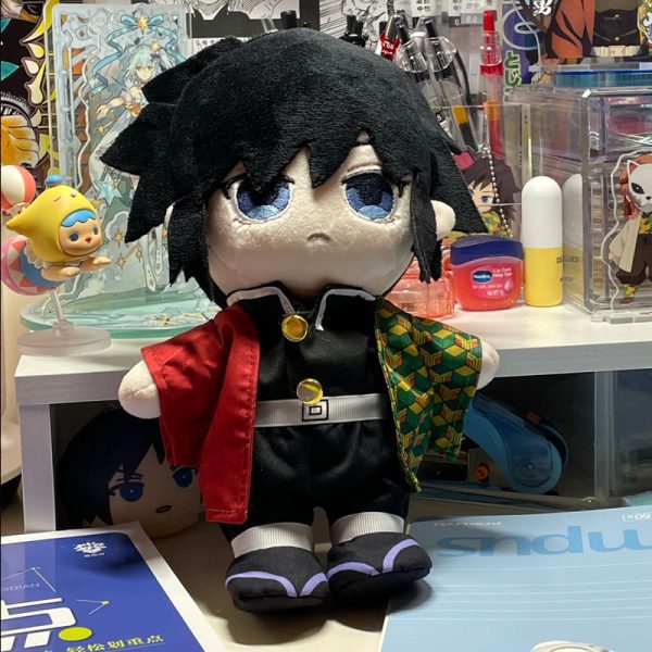 Anime Plushies Kimetsu no Yaiba Giyuu Tomioka Dress Up Plush Doll
